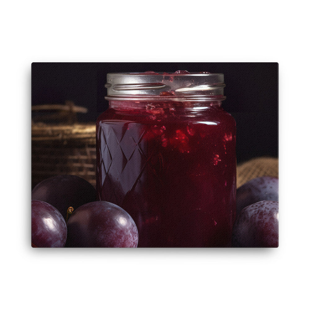 Plum Jam canvas - Posterfy.AI