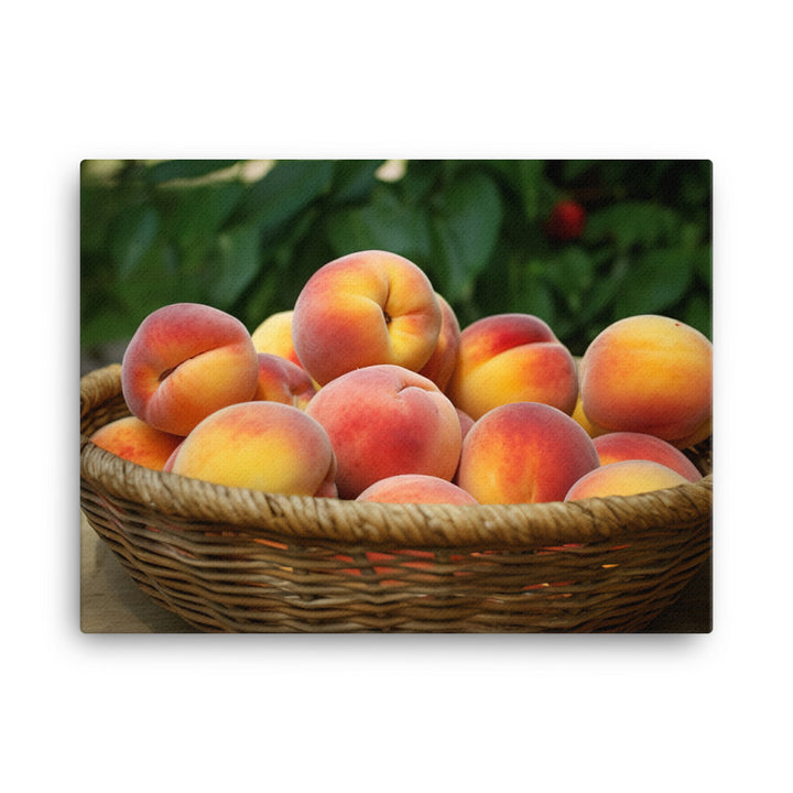 Peach Cobbler canvas - Posterfy.AI