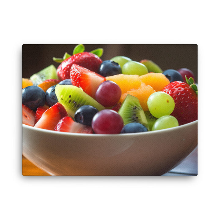 Kiwi Fruit Salad canvas - Posterfy.AI