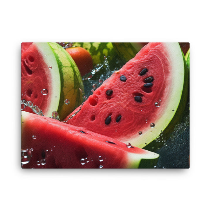 Watermelon Fruitscape canvas - Posterfy.AI