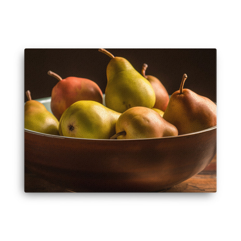 Bartlett Pears canvas - Posterfy.AI