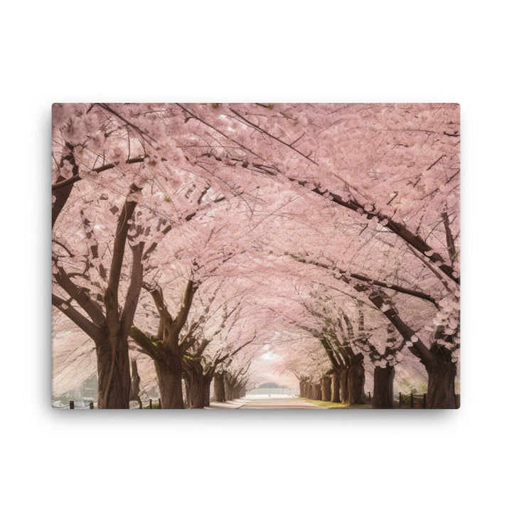 Cherry Blossom Dreams canvas - Posterfy.AI