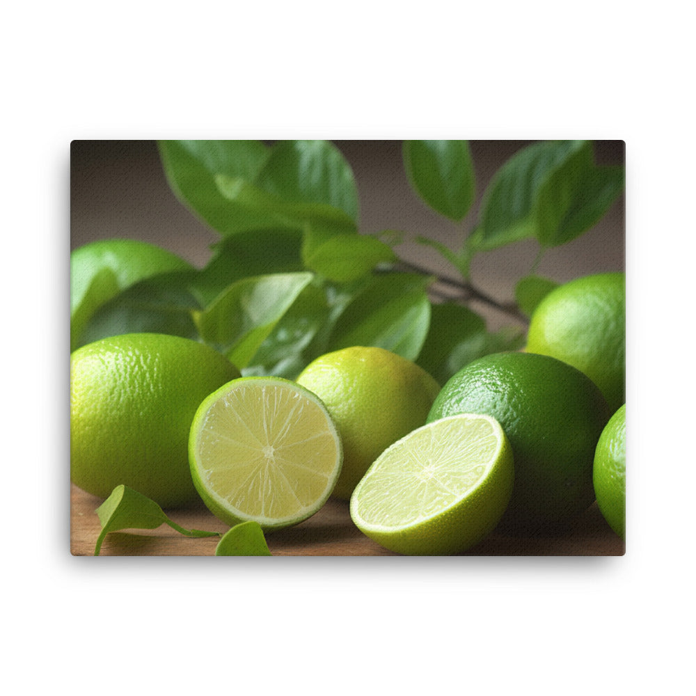 Lime and Mint canvas - Posterfy.AI
