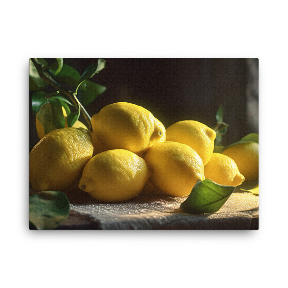 Sunny Citrus canvas - Posterfy.AI