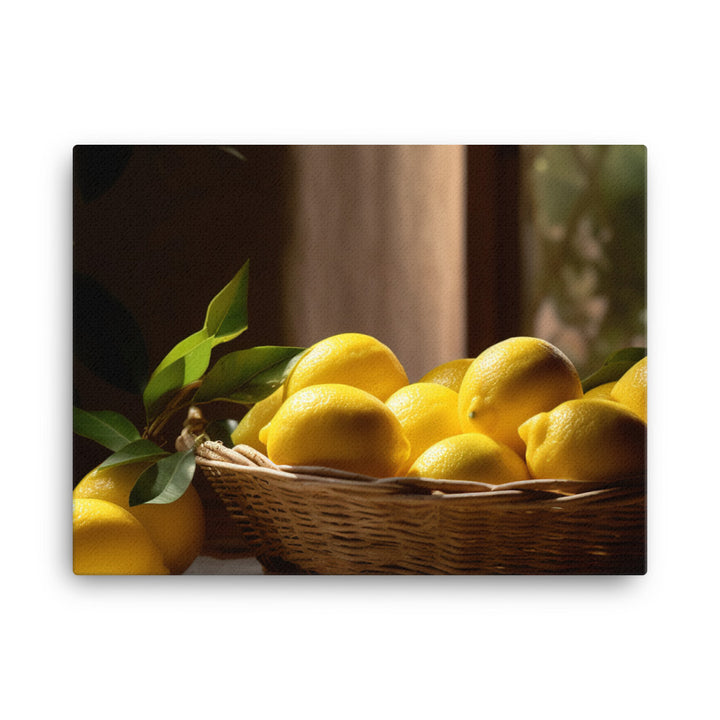 Sunny Citrus canvas - Posterfy.AI