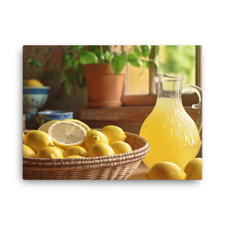 Lemonade Stand canvas - Posterfy.AI