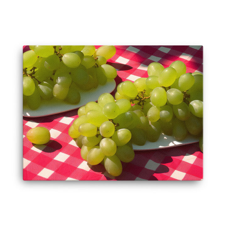 Fresh Grapes canvas - Posterfy.AI