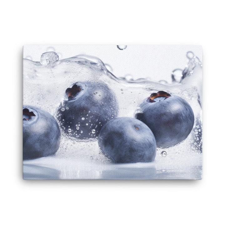 Blueberry Explosion canvas - Posterfy.AI