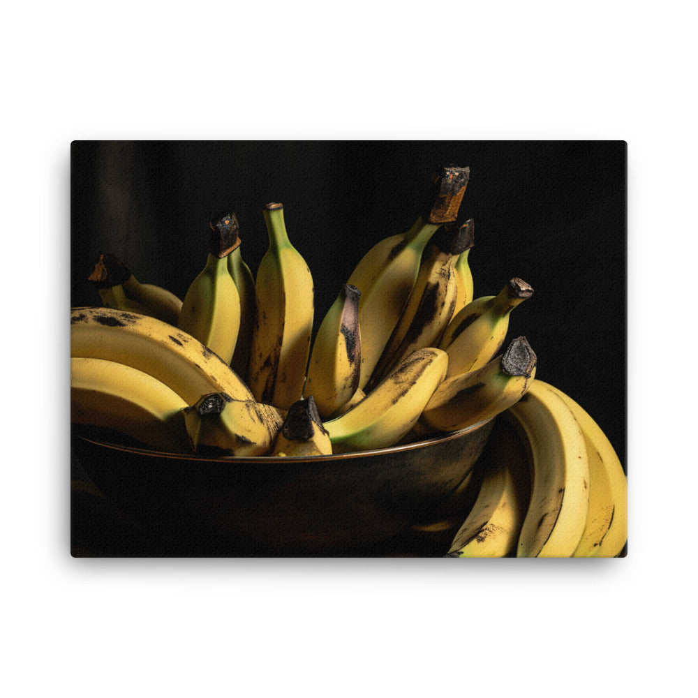 The Art of Banana Photography canvas - Posterfy.AI
