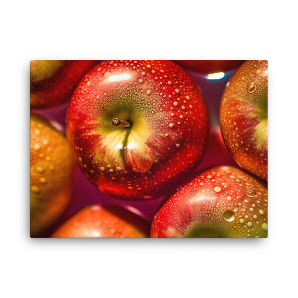 Abstract Apples canvas - Posterfy.AI