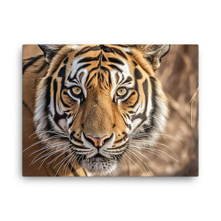 Majestic Bengal Tiger in the Wild canvas - Posterfy.AI