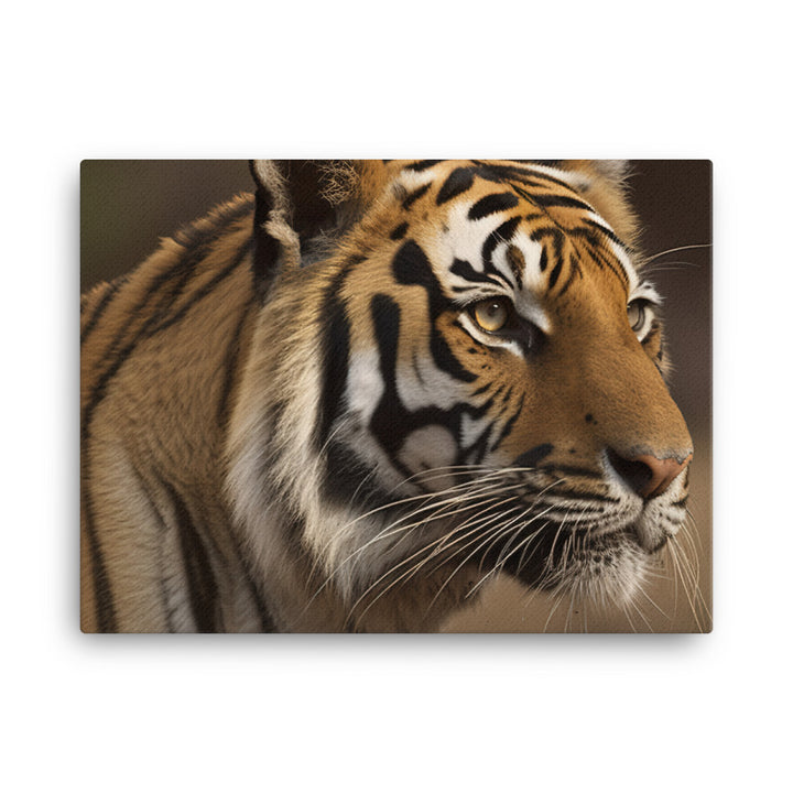 Majestic Bengal Tiger in the Wild canvas - Posterfy.AI