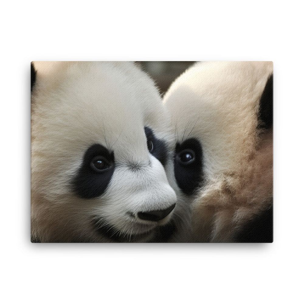 Panda Love canvas - Posterfy.AI