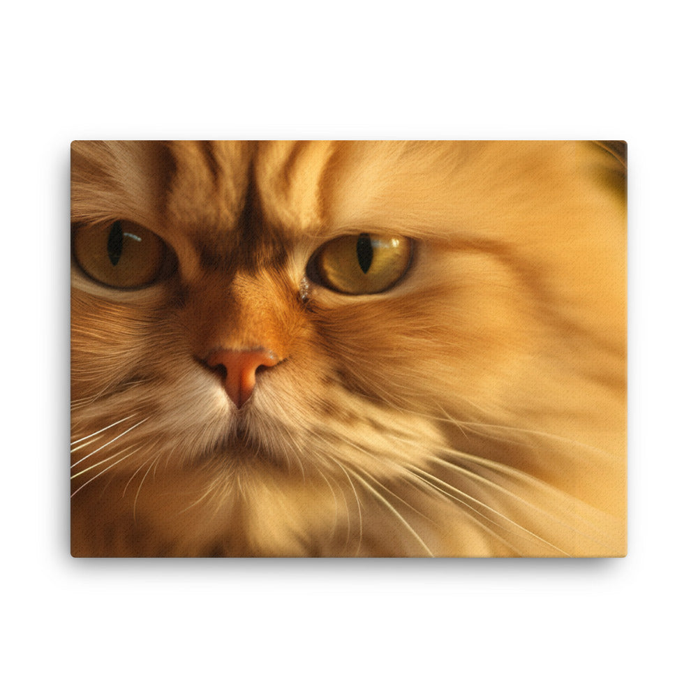 Golden Persian Beauty canvas - Posterfy.AI