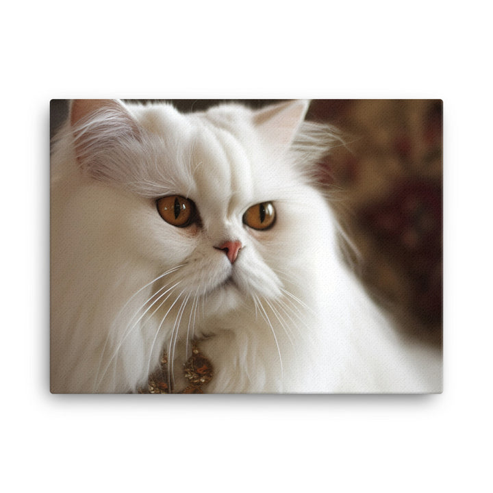 Elegant Persian Queen canvas - Posterfy.AI