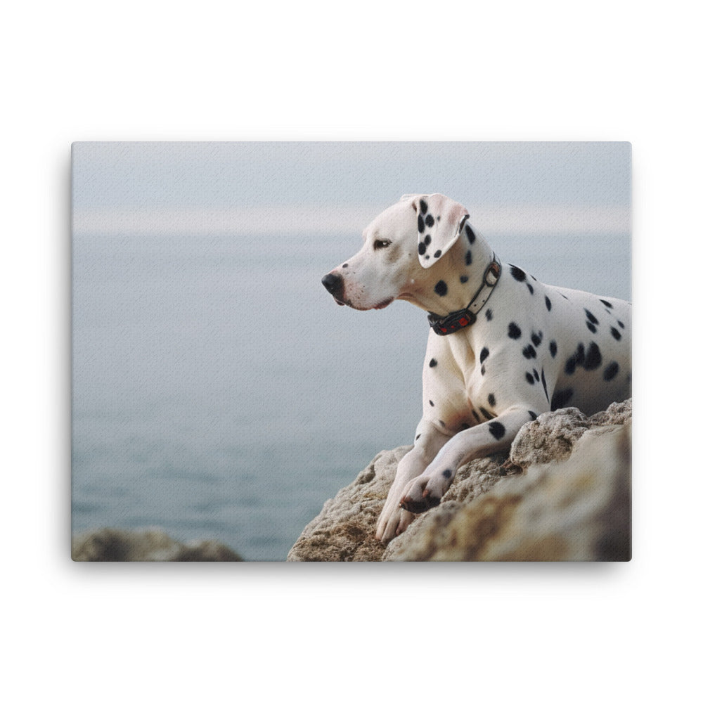 Dalmatian Daydream canvas - Posterfy.AI