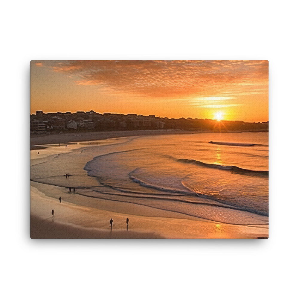 Bondi Beach Sunrise canvas - Posterfy.AI