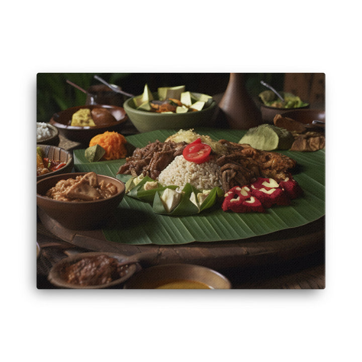 Bali - A Foodies Paradise canvas - Posterfy.AI