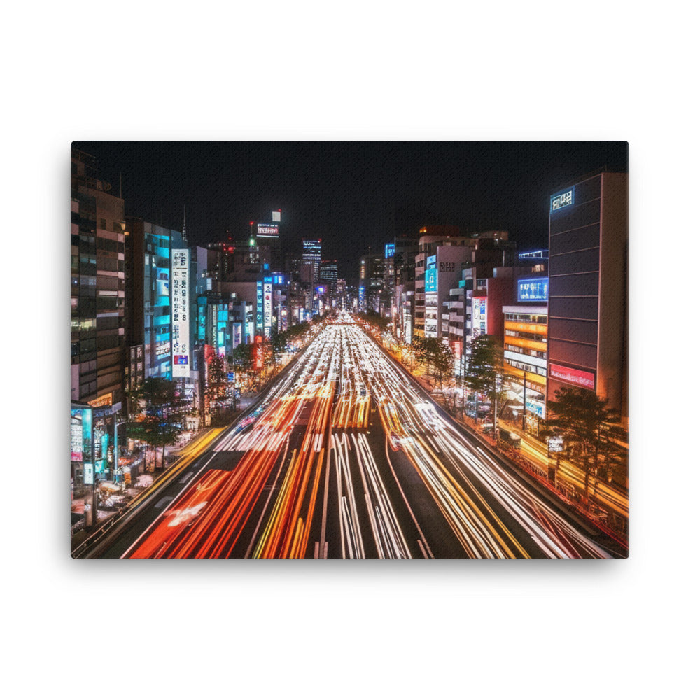 Tokyo Nights canvas - Posterfy.AI