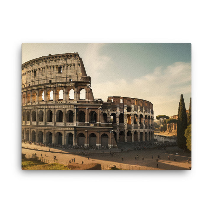 Discovering Romes Ancient Wonders canvas - Posterfy.AI