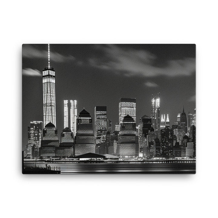 New York City Landmarks canvas - Posterfy.AI