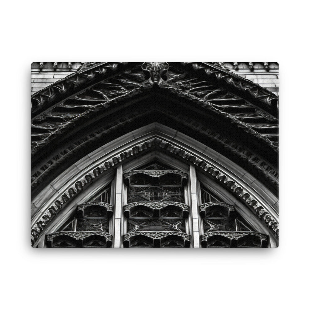 Architecture and Art in New York City canvas - Posterfy.AI