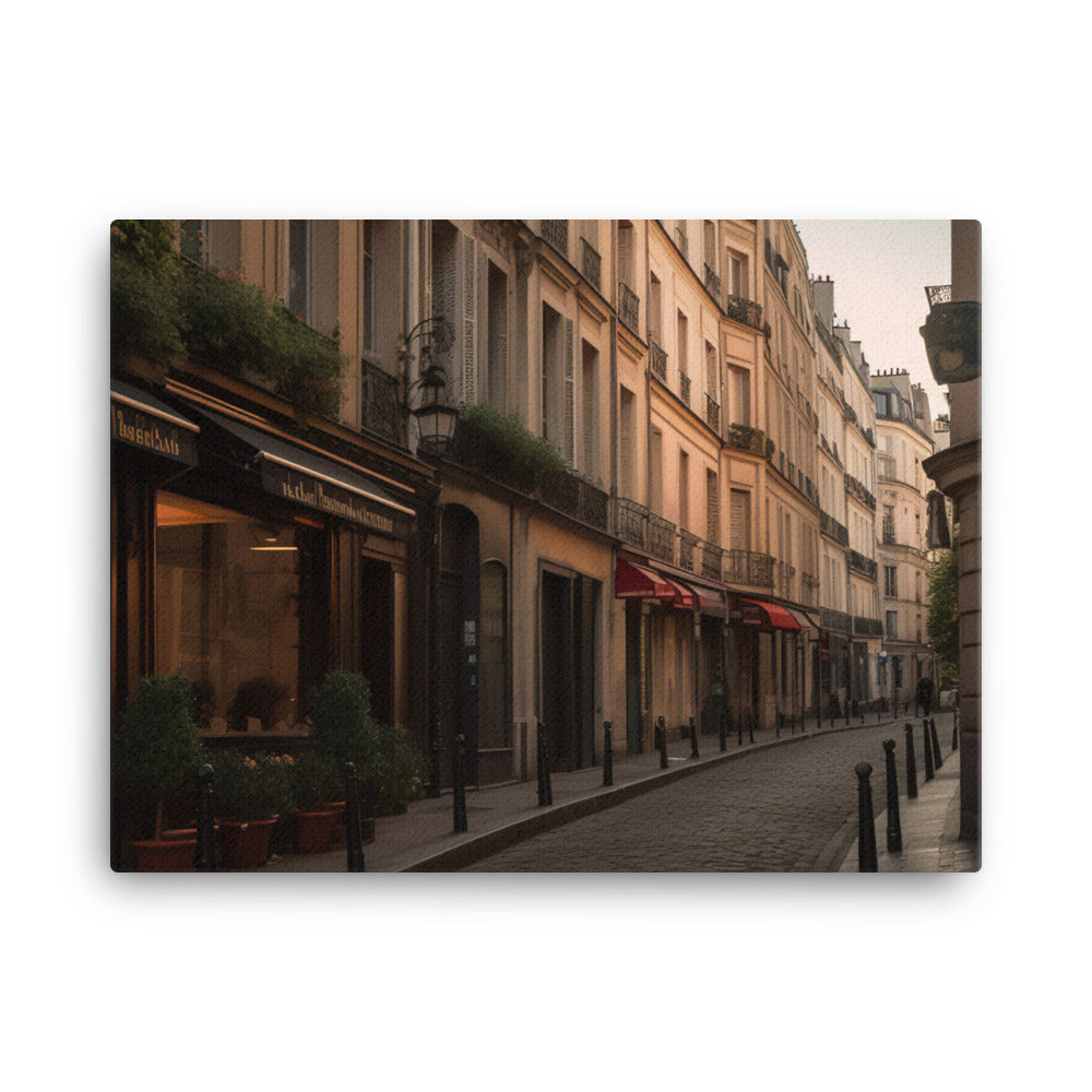 Parisian Charm canvas - Posterfy.AI