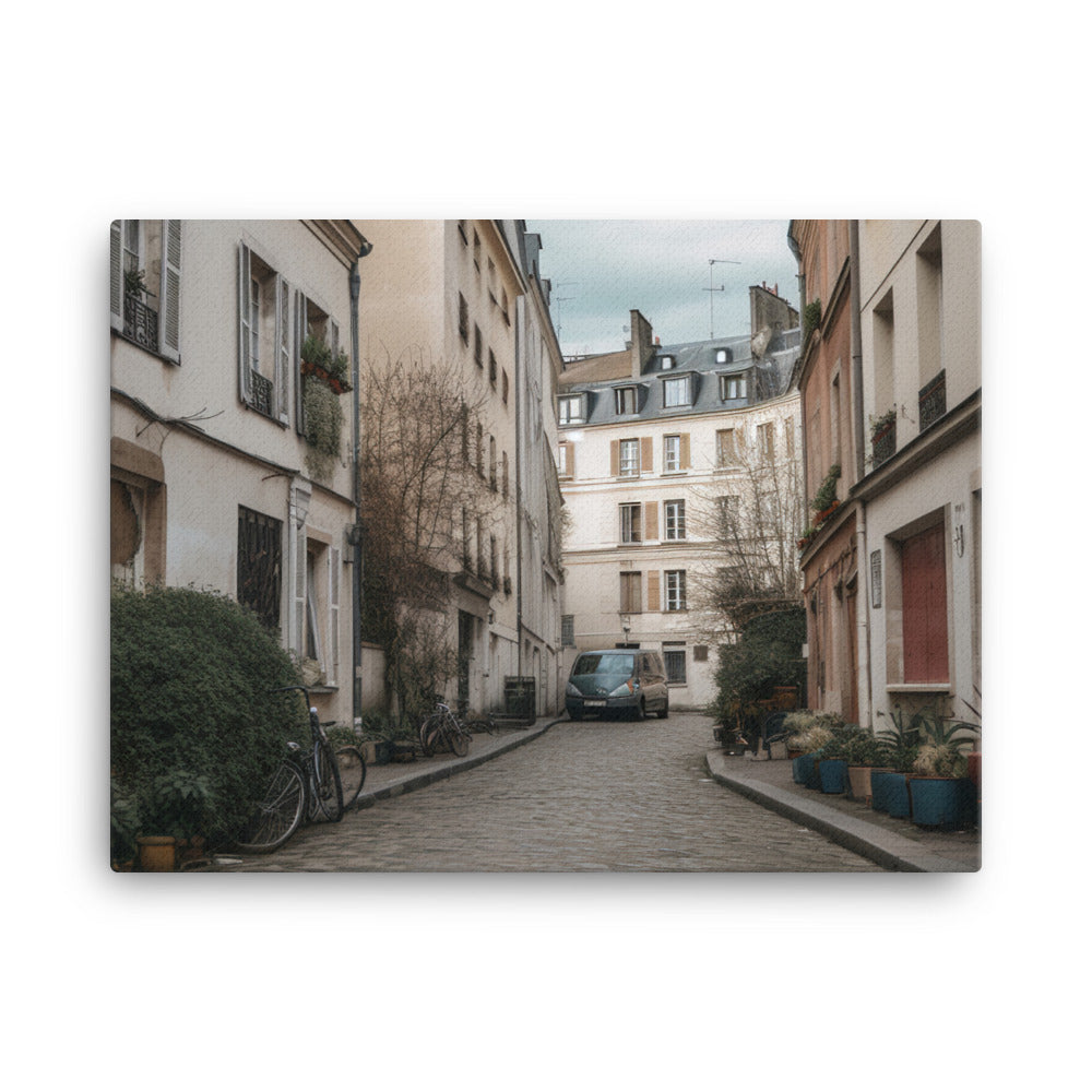 Parisian Charm canvas - Posterfy.AI