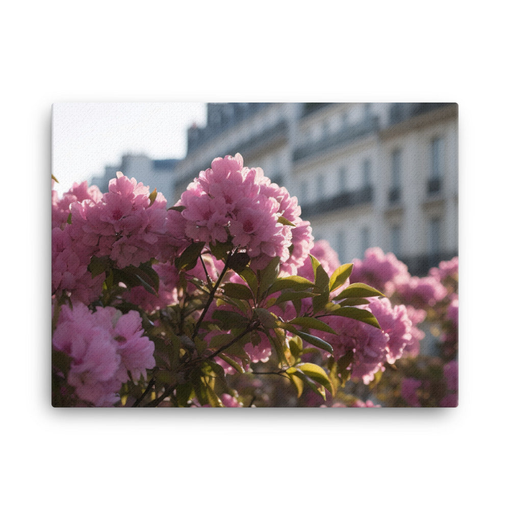 Paris in Bloom canvas - Posterfy.AI