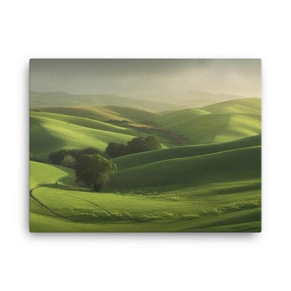 The Rolling Hills canvas - Posterfy.AI