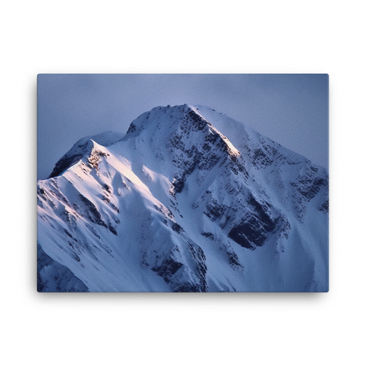 Snowy Mountain Peak canvas - Posterfy.AI