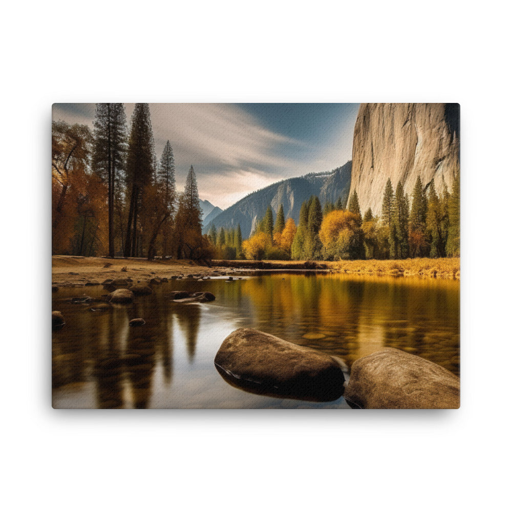 Majestic Yosemite National Park canvas - Posterfy.AI
