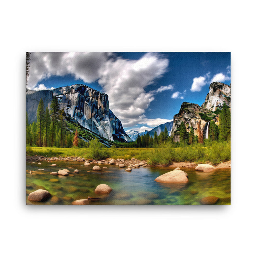 Majestic Yosemite National Park canvas - Posterfy.AI
