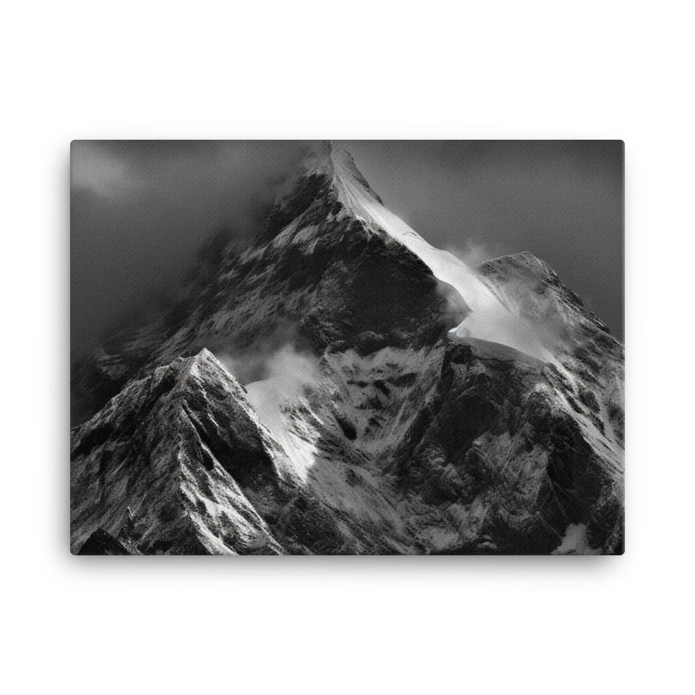 Breathtaking Swiss Alps canvas - Posterfy.AI