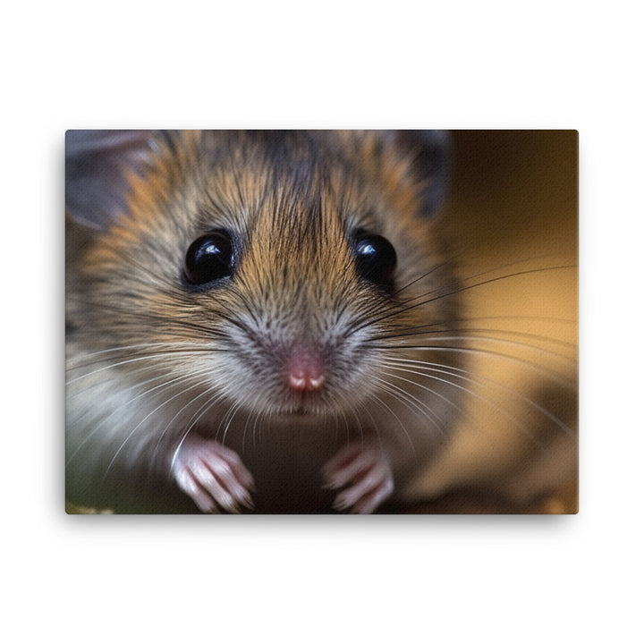 Adorable Woodland Jumping Mouse canvas - Posterfy.AI