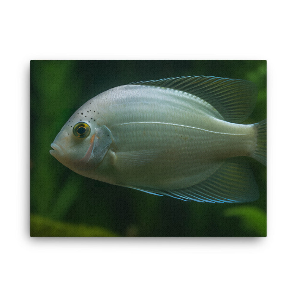 Pearl Gourami Underwater Oasis canvas - Posterfy.AI