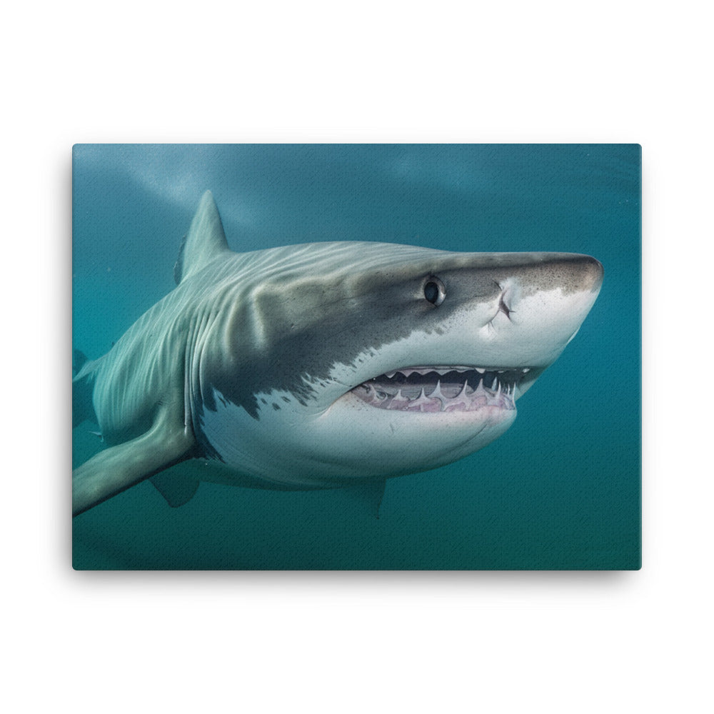 The beauty and power of the Tiger Shark canvas - Posterfy.AI