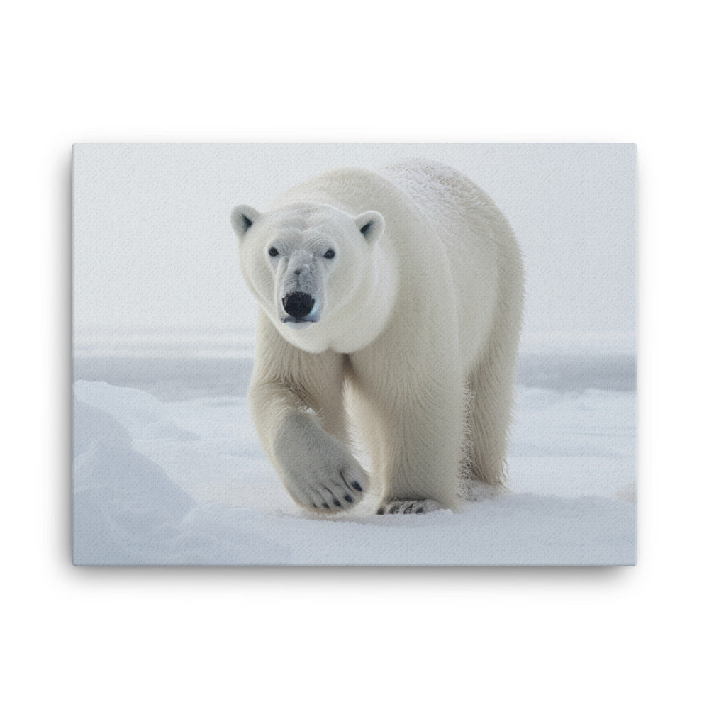 The grace and power of the Polar Bear canvas - Posterfy.AI