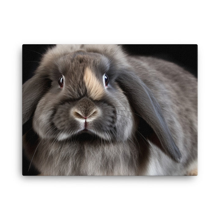 American Fuzzy Lop Portrait canvas - Posterfy.AI