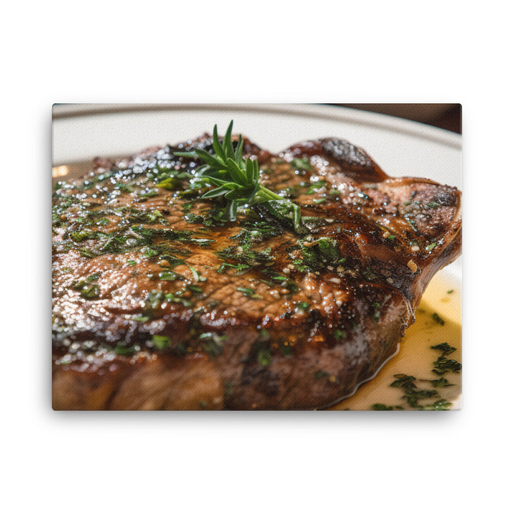 Butter Basted Ribeye canvas - Posterfy.AI