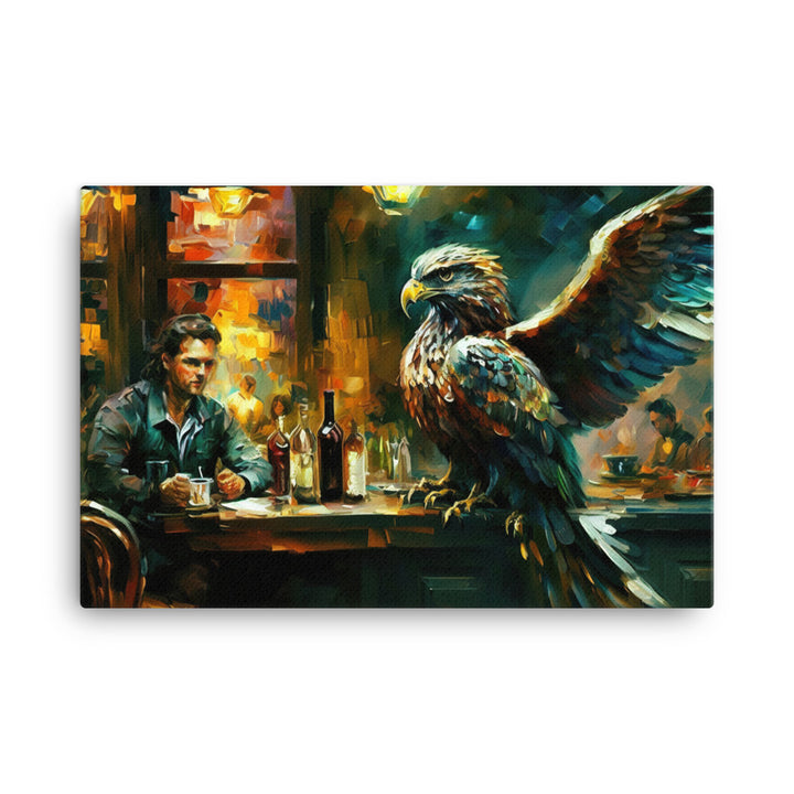Nighthawks canvas - Posterfy.AI