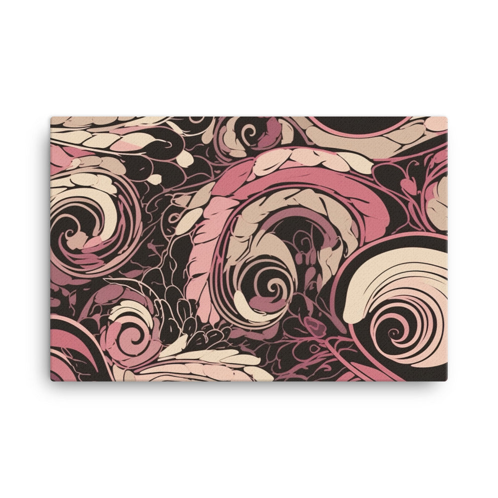 Swirl Pattern canvas - Posterfy.AI