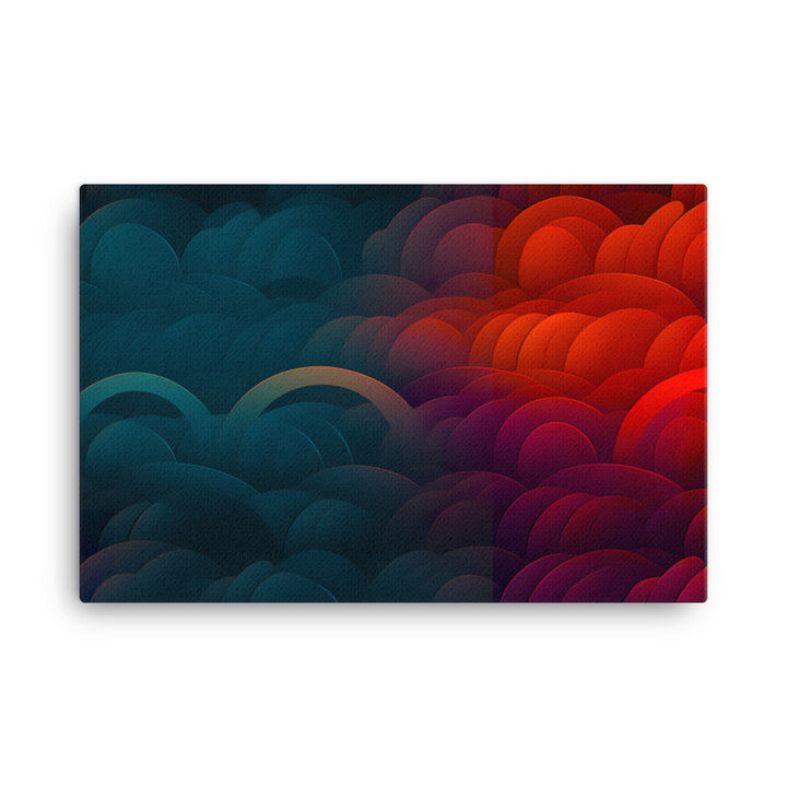 Gradient Pattern canvas - Posterfy.AI