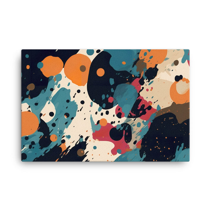 Blot Pattern canvas - Posterfy.AI