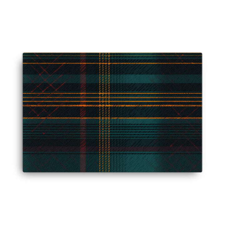 Tartan Pattern canvas - Posterfy.AI