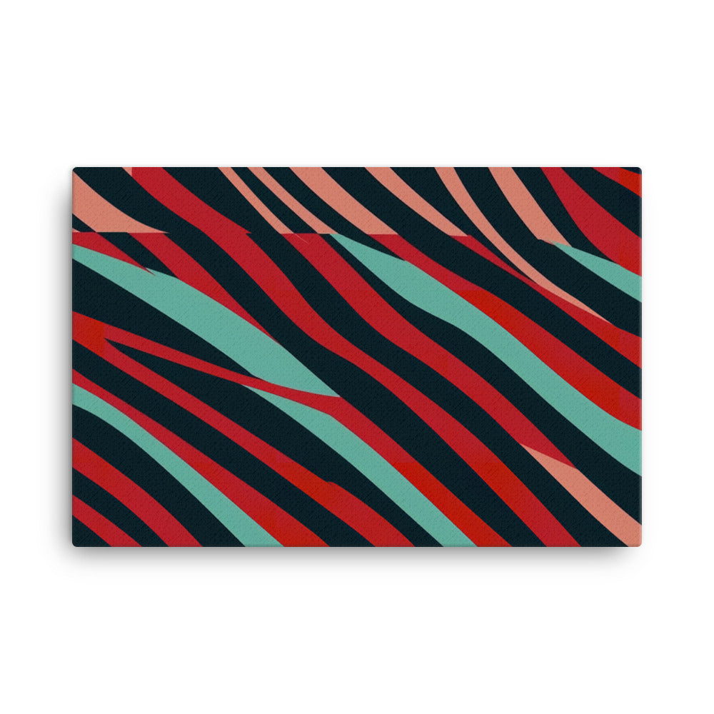 Stripes Pattern canvas - Posterfy.AI