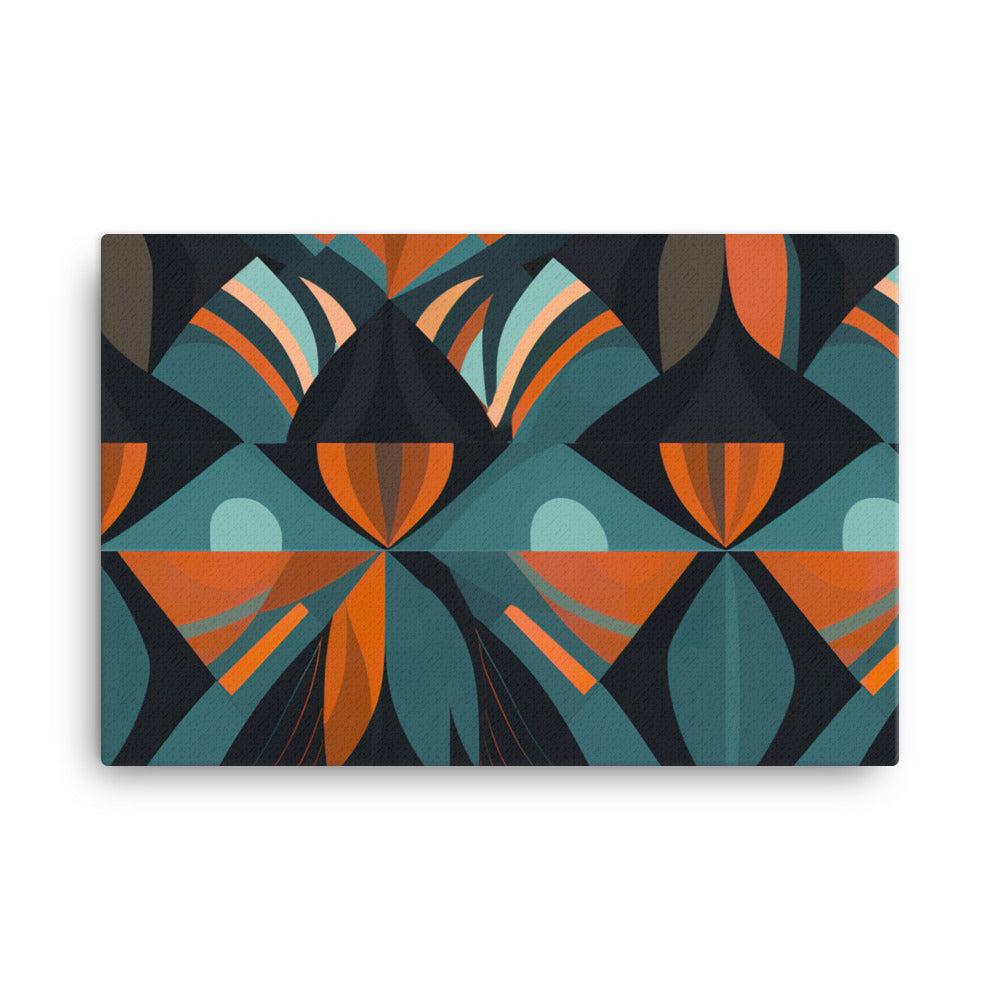 Geometric Pattern canvas - Posterfy.AI