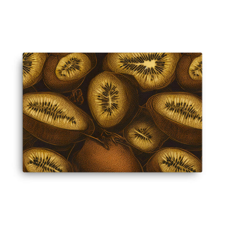 Kiwis Pattern canvas - Posterfy.AI