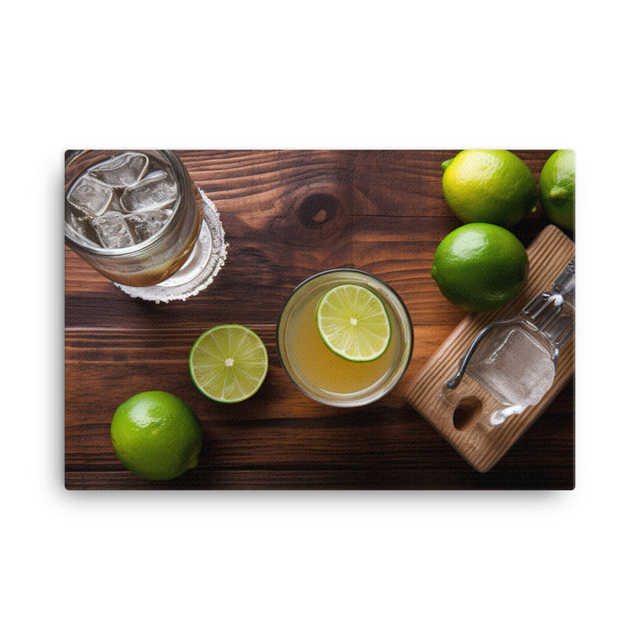 Margarita Madness canvas - Posterfy.AI