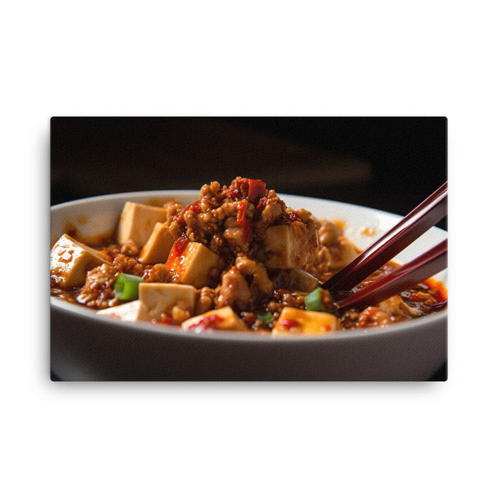 Mapo Tofu 麻婆豆腐 canvas - Posterfy.AI